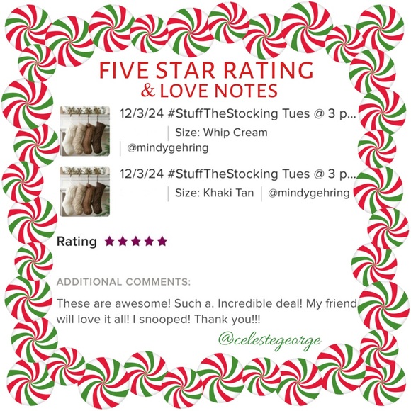 #StuffTheStocking
Cozy Crocheted Christmas Stockings - Picture 2 of 6